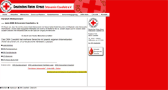 Desktop Screenshot of drk-coesfeld.de